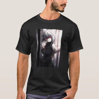 Anime Girl Kawaii Yandere Waifu Aesthetic Japanese T-Shirt