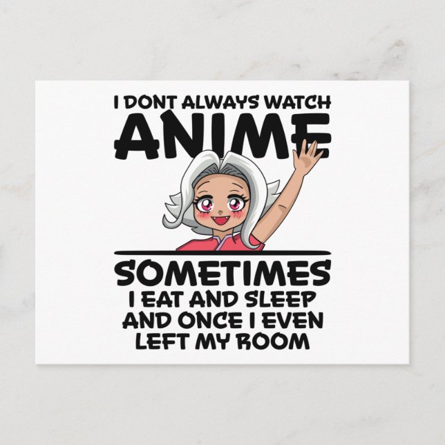 Anime Girl Manga Cosplay Ramen Japanese Otaku Gift Postcard (Front)