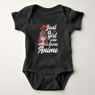 Anime Girl Manga Fan Cosplay Teen Baby Bodysuit