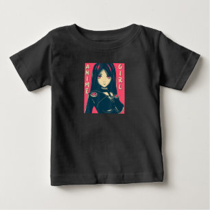 Anime Girl Manga Otaku Kawaii Anime Clothing Goth Baby T-Shirt