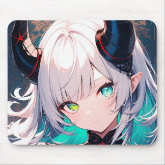 Anime girl mouse mat