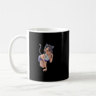 Anime girl Nagatoro sexy hentai anime catgirl Stic Coffee Mug