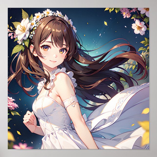 Anime Girl Poster (Front)