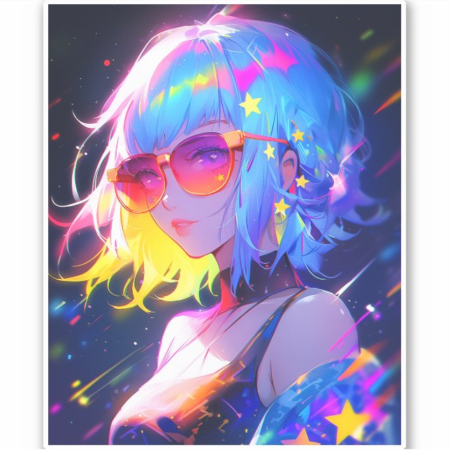 Anime Girl Stars (Front)