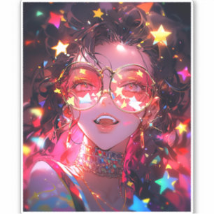 Anime Girl Stars