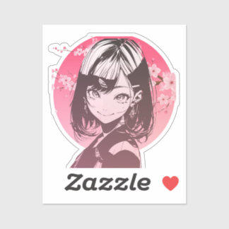 Anime Girl stylish sticker
