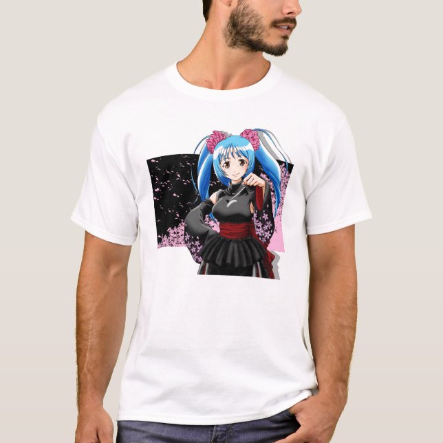 Anime Girl T-shirts (Front)