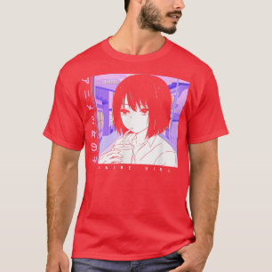 Anime Girl Waifu Japanese Aesthetic Kawaii Girl Ot T-Shirt