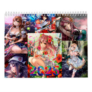 Anime Girls Calendar 2025