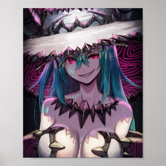 anime girls poster