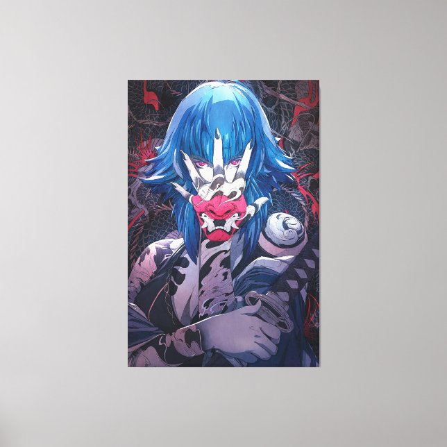 anime girls Premium Wrapped Canvas (Gloss) (Front)