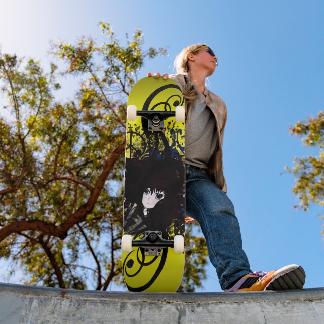 Anime Girls Skateboard (Outdoor 1)