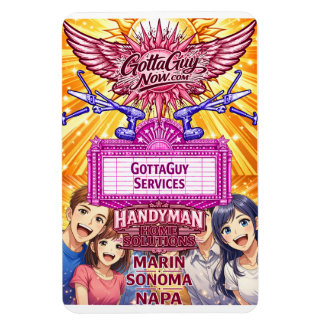 Anime GottaGuy Handyman Home Solutions  Magnet