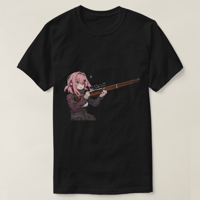 anime gun    T-Shirt (Design Front)