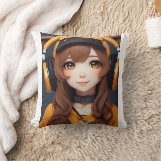 "Anime Harmony Boutique" Cushion