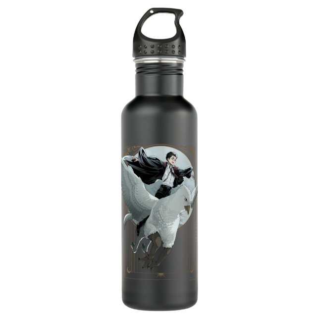 Anime HARRY POTTER™ Flight with Buckbeak 710 Ml Water Bottle (Front)