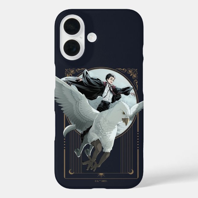 Anime HARRY POTTER™ Flight with Buckbeak Case-Mate iPhone Case (Back)