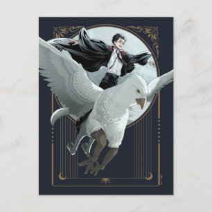 Anime HARRY POTTER™ Flight with Buckbeak Postcard