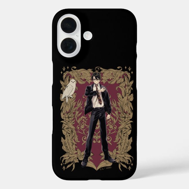Anime HARRY POTTER™ Ornate Frame Case-Mate iPhone Case (Back)