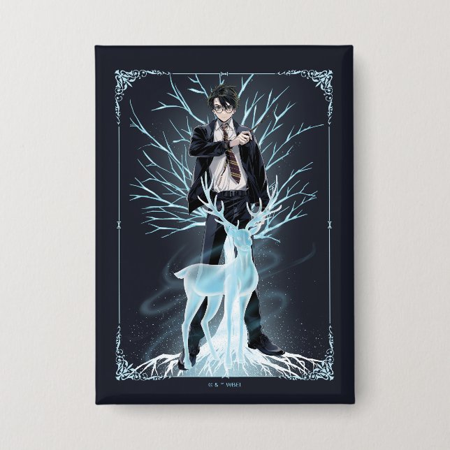 Anime HARRY POTTER™ Stag Patronus (Front)