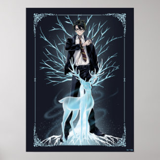 Anime HARRY POTTER™ Stag Patronus Poster