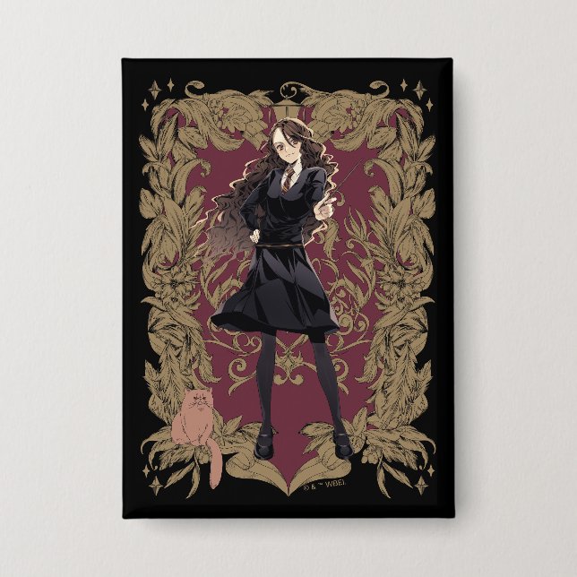 Anime Hermione Granger Ornate Frame (Front)