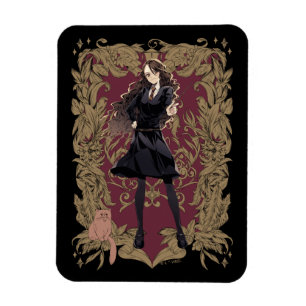 Anime Hermione Granger Ornate Frame Magnet