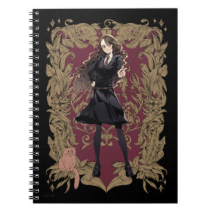 Anime Hermione Granger Ornate Frame Notebook