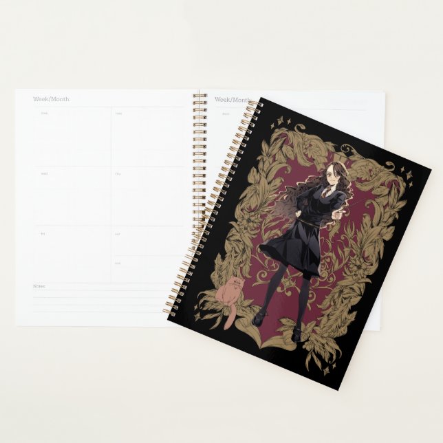 Anime Hermione Granger Ornate Frame Planner (Display)