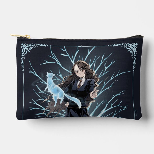 Anime Hermione Granger's Otter Patronus Accessory Pouch (Front)