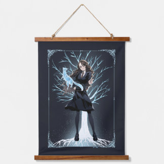 Anime Hermione Granger's Otter Patronus Hanging Tapestry