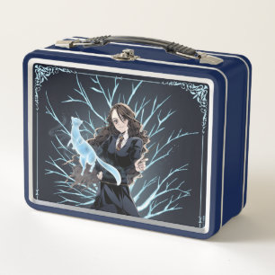 Anime Hermione Granger's Otter Patronus Metal Lunch Box