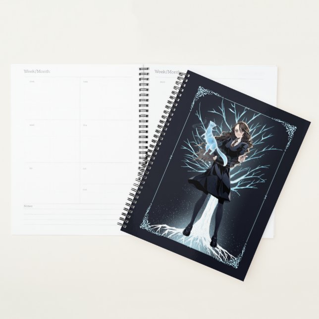 Anime Hermione Granger's Otter Patronus Planner (Display)