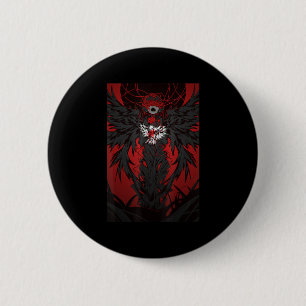Anime Horror Aesthetic Scary Creepy Girl Japanese 6 Cm Round Badge