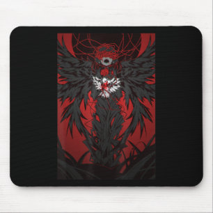 Anime Horror Aesthetic Scary Creepy Girl Japanese  Mouse Mat