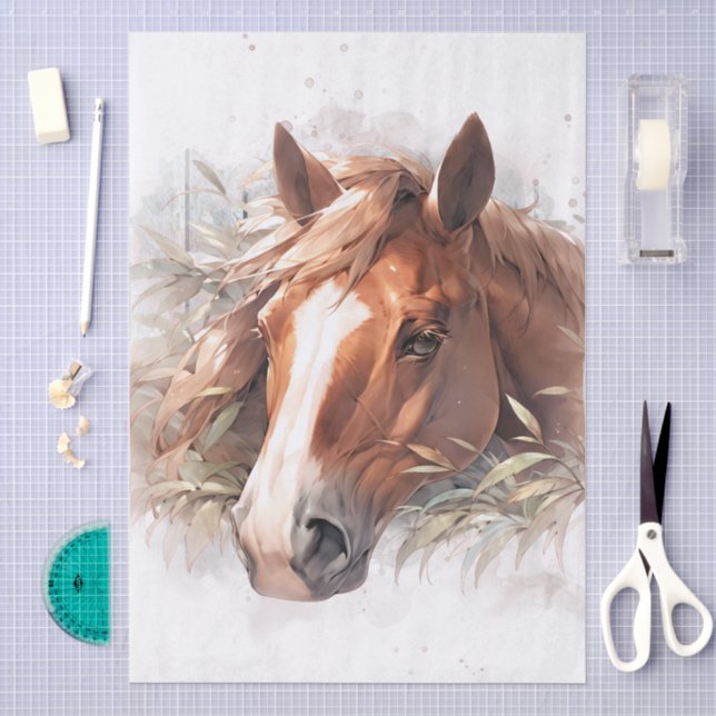 Anime Horse Tissue Paper (Craft)