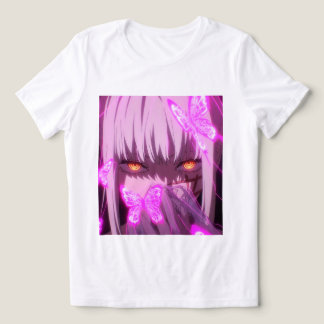 anime ia girl pink 4k photo Tri-Blend shirt