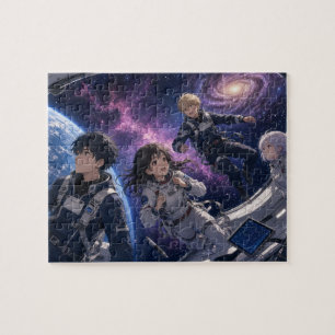 Anime in Space Jigsaw Puzzle