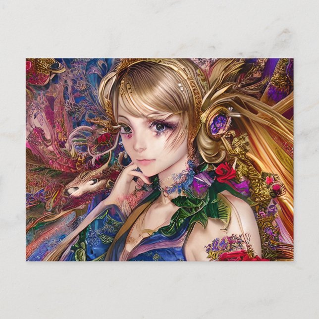 Anime in the Palace Room Postcard (Front)