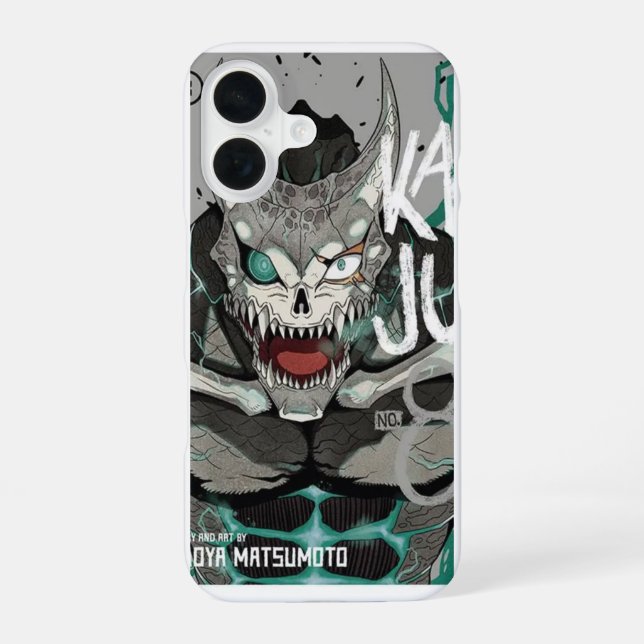 anime-inspired monster design iPhone 16 case (Back)