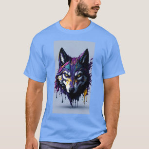 "Anime-inspired Predator Graphic T-shirt" T-Shirt