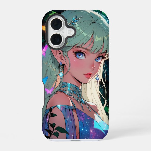 Anime iPhone 16 Case (Back)
