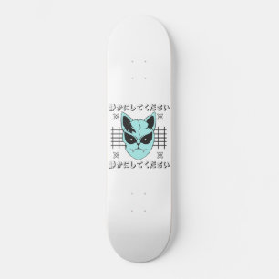 Anime Japanese Cat Skateboard