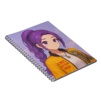 Anime K-Pop Idol Group | Original Manga-Style Pop Notebook