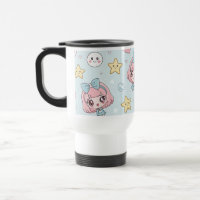Anime Kawaii with Hearts and Stars