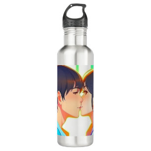 Anime Kiss   New Love 710 Ml Water Bottle