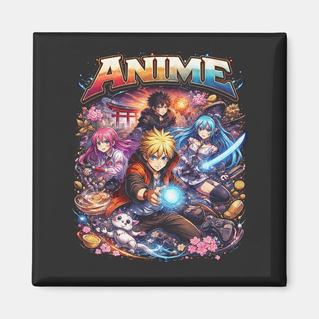 Anime Legends Magnet (Front)