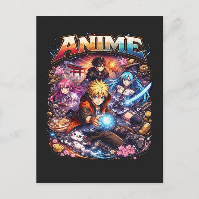 Anime Legends Postcard (Front)