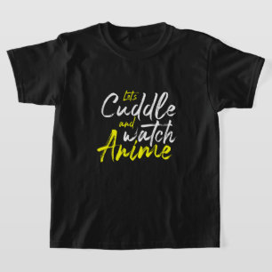 Anime - Let's Cuddle and Watch Anime T-Shirt