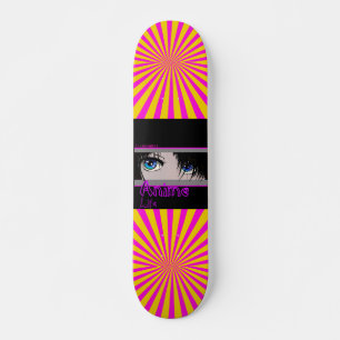 Anime Life Sunburst 7 3/4" Skateboard Deck